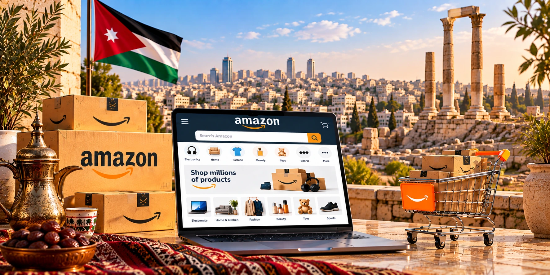 Buying from Amazon to Jordan 2026: The New Parcel Rules